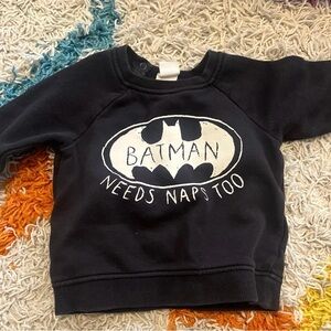 Batman H&M Baby Black Sweatshirt